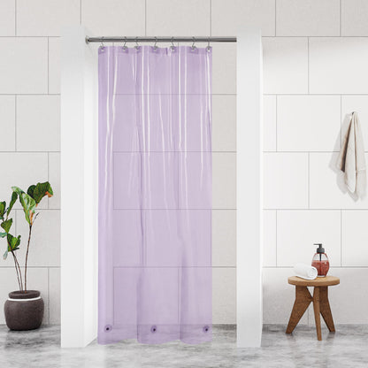 Barossa Design Oeko-tex Certified Shower Curtain Liner Standard Size, Clear