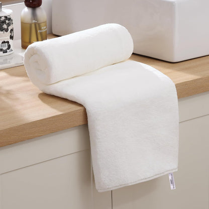 JOYMOOP Microfiber Bath Towels 4 Packs Extra Large 30" x 60", Mixed Color