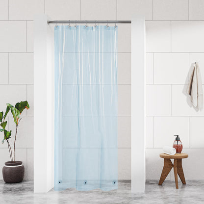 Barossa Design Oeko-tex Certified Shower Curtain Liner Standard Size, Clear