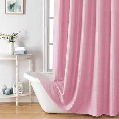 Aiyufeng Moga Sage Green Shower Curtain - 3D Embossed Textured Shower Curtains for Bathroom, Luxury Polyester Cloth Bath Curtain, 72Wx72H, Green
