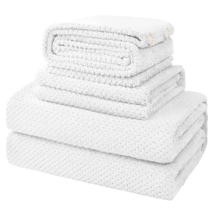 Extra Large Bath Towel Set of 2 (35"x70"),Oversized Bath Sheet Super Soft Highly Absorbent Jumbo Bathroom Towel Set Microfibers Quick Dry Shower Towel for Hotel,Bathroom,Guest,Spa,Gym (2PCS Khaki)
