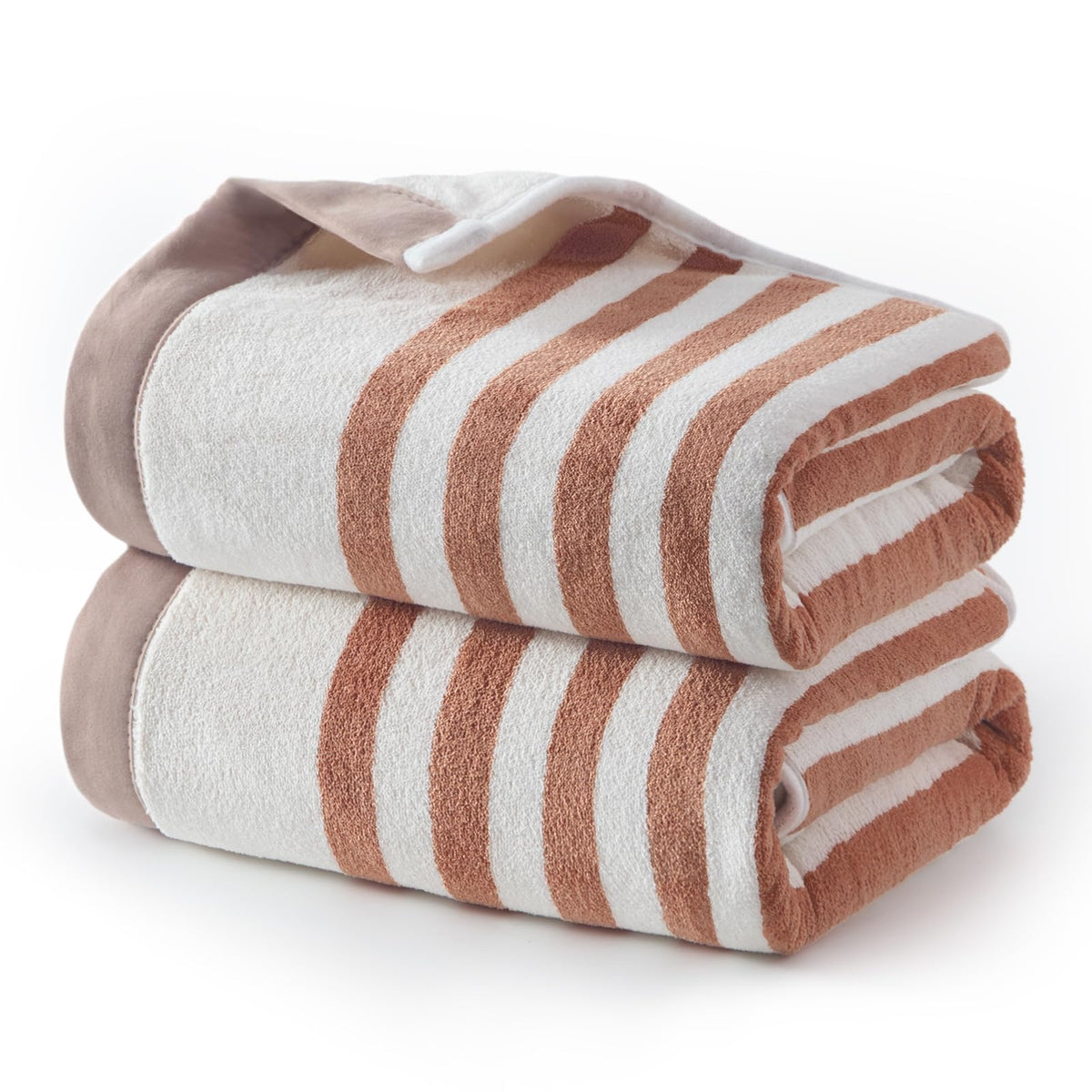 ecolook Microfiber Bath Towel Set of 2, Blue