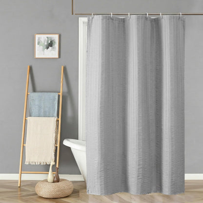 Aiyufeng Moga Sage Green Shower Curtain - 3D Embossed Textured Shower Curtains for Bathroom, Luxury Polyester Cloth Bath Curtain, 72Wx72H, Green