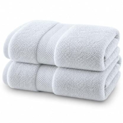 Viscose from Bamboo Bath Towels Set of 6 - Extra Plush 700 GSM Quick Dry Cotton Blend for Luxury Bathroom Comfort - Super Soft, Large, Absorbent - Mist