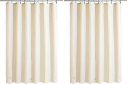 Barossa Design Oeko-tex Certified Shower Curtain Liner Standard Size, Clear