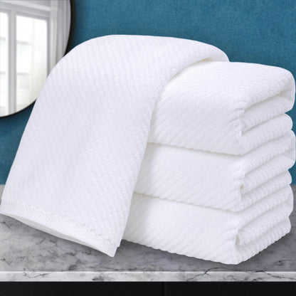 VOOVA & MOVAS 6PC Towel Set, 100% Cotton, Aqua Teal