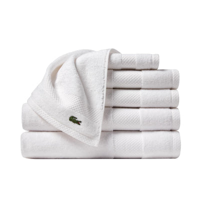 Lacoste Heritage 100% Supima Cotton Bath Towel 30" x 54", Sand