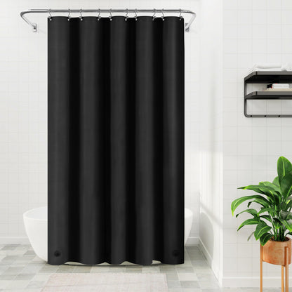 Barossa Design Oeko-tex Certified Shower Curtain Liner Standard Size, Clear