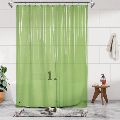 Barossa Design Oeko-tex Certified Shower Curtain Liner Standard Size, Clear