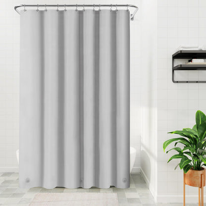 Barossa Design Oeko-tex Certified Shower Curtain Liner Standard Size, Clear