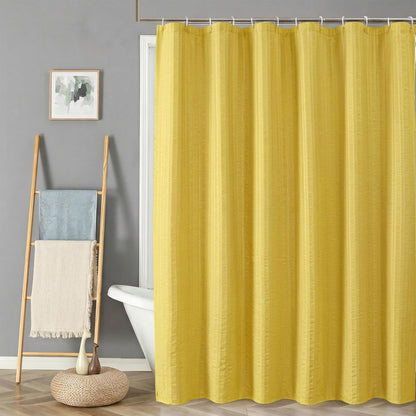 Aiyufeng Moga Sage Green Shower Curtain - 3D Embossed Textured Shower Curtains for Bathroom, Luxury Polyester Cloth Bath Curtain, 72Wx72H, Green