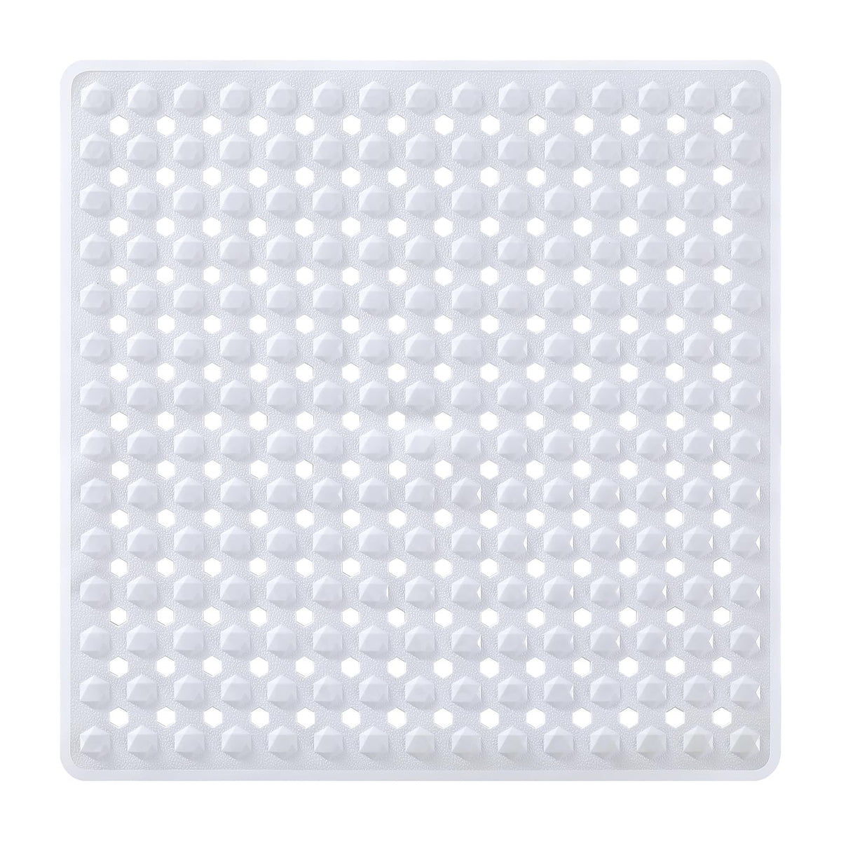 Yimobra Bathtub Mat Non Slip, 34.5"X15.5" Long Shower Mat for Inside Shower, Machine Washable Bath Mat with Drain Holes & Strong Suction Cups, Soft on Feet, Bathroom Essentials, Black