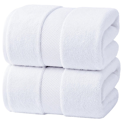 Infinitee Xclusives Bath Sheets Extra Large - 2 Pack - 600 GSM |35" x 70"|