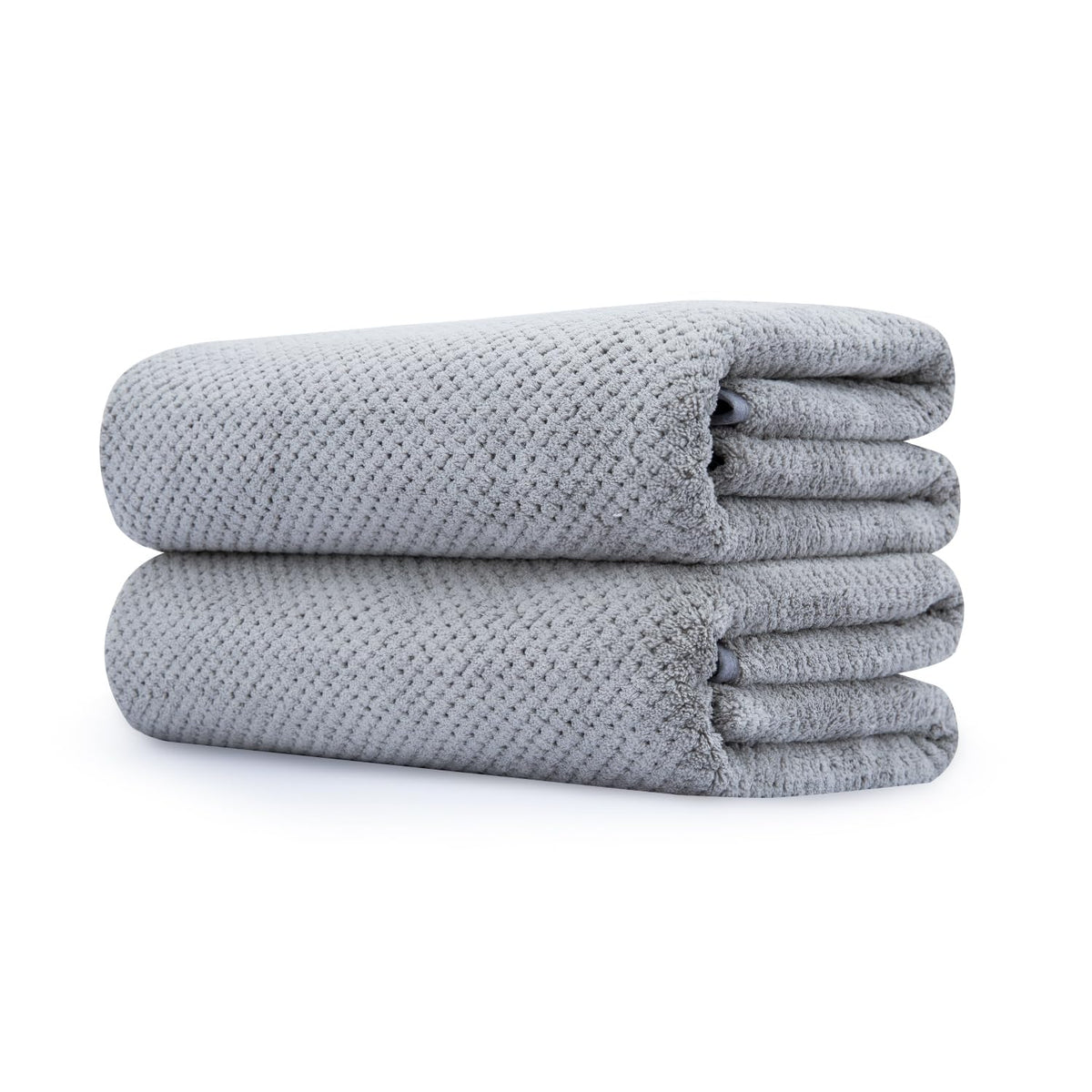Extra Large Bath Towel Set of 2 (35"x70"),Oversized Bath Sheet Super Soft Highly Absorbent Jumbo Bathroom Towel Set Microfibers Quick Dry Shower Towel for Hotel,Bathroom,Guest,Spa,Gym (2PCS Khaki)