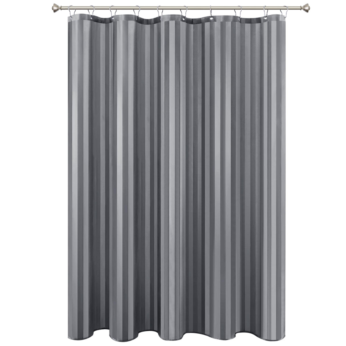 Fabric Shower Curtain Liner 72x72 Inch-White Standard Size Shower Liners