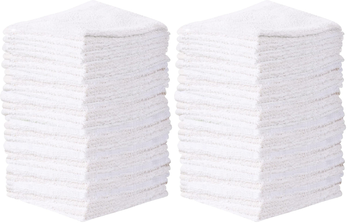 Towel and Linen Mart 100% Cotton 6 Pack Bath Towel Set, Quick Dry, Super Absorbent, Light Weight, Soft, (27 x 54 Pack of 6) Beige, White, Grey, Sky Blue, SAGE Green, Navy