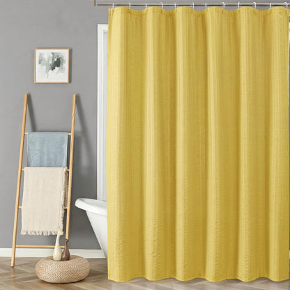 Aiyufeng Moga Sage Green Shower Curtain - 3D Embossed Textured Shower Curtains for Bathroom, Luxury Polyester Cloth Bath Curtain, 72Wx72H, Green