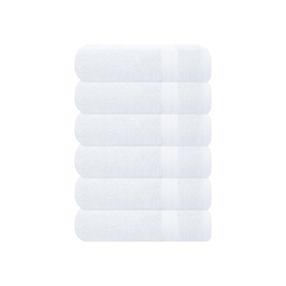 GLAMBURG Ultra Soft 8-Piece Towel Set - 100% Pure Ringspun Cotton, Contains 2 Oversized Bath Towels 27x54, 2 Hand Towels 16x28, 4 Wash Cloths 13x13 - Ideal for Everyday use, Hotel & Spa - Pink
