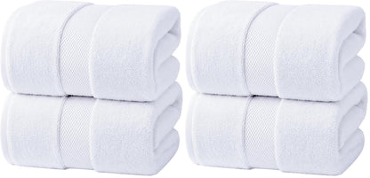 Infinitee Xclusives Bath Sheets Extra Large - 2 Pack - 600 GSM |35" x 70"|