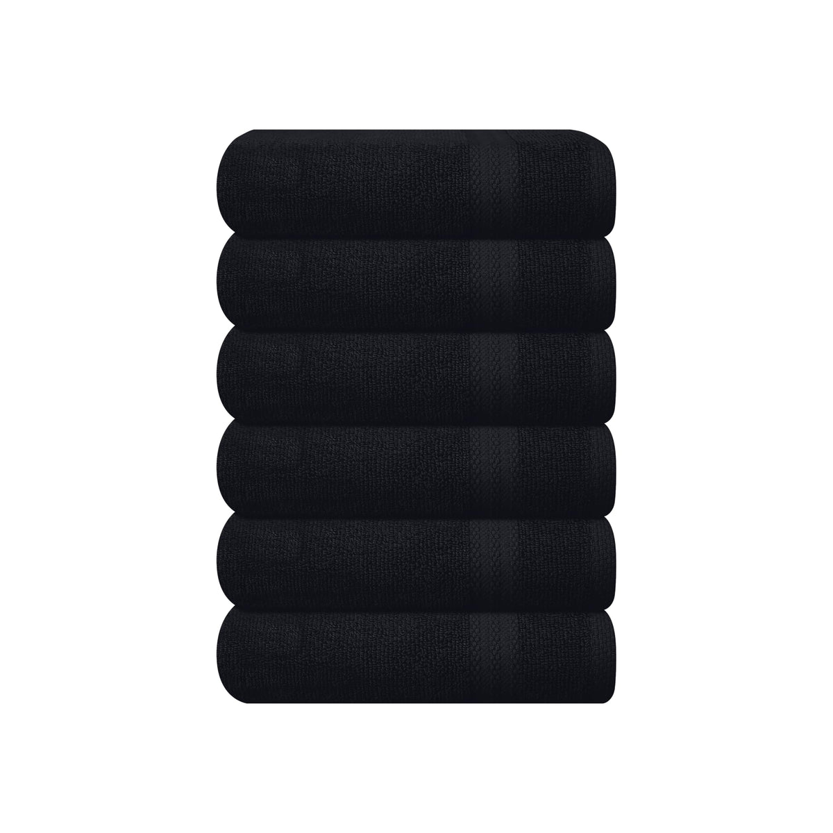 GLAMBURG Ultra Soft 8-Piece Towel Set - 100% Pure Ringspun Cotton, Contains 2 Oversized Bath Towels 27x54, 2 Hand Towels 16x28, 4 Wash Cloths 13x13 - Ideal for Everyday use, Hotel & Spa - Pink
