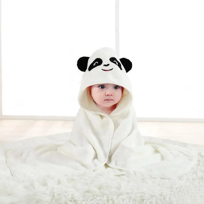 Premium Ultra Soft Absorbent Bath Towel 31.5×31.5 Inch / 80×80cm, Breathable Adorable Animal Pattern Towel, Multi-Purpose All-Season Essential