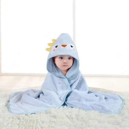 Premium Ultra Soft Absorbent Bath Towel 31.5×31.5 Inch / 80×80cm, Breathable Adorable Animal Pattern Towel, Multi-Purpose All-Season Essential