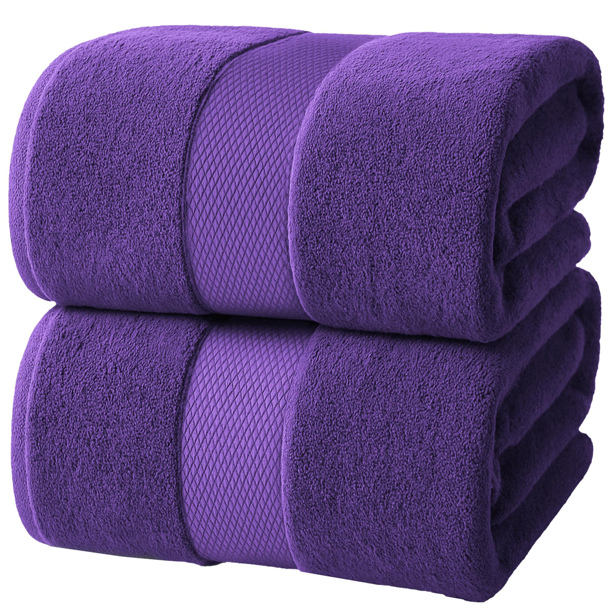 Infinitee Xclusives Bath Sheets Extra Large - 2 Pack - 600 GSM |35" x 70"|