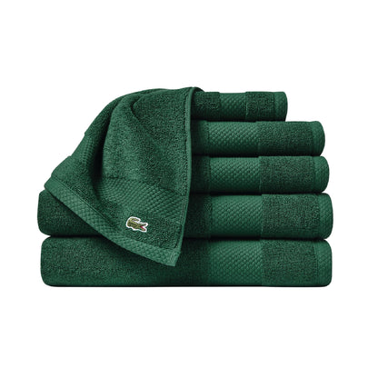 Lacoste Heritage 100% Supima Cotton Bath Towel 30" x 54", Sand