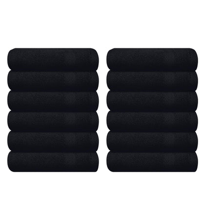 GLAMBURG Ultra Soft 8-Piece Towel Set - 100% Pure Ringspun Cotton, Contains 2 Oversized Bath Towels 27x54, 2 Hand Towels 16x28, 4 Wash Cloths 13x13 - Ideal for Everyday use, Hotel & Spa - Pink