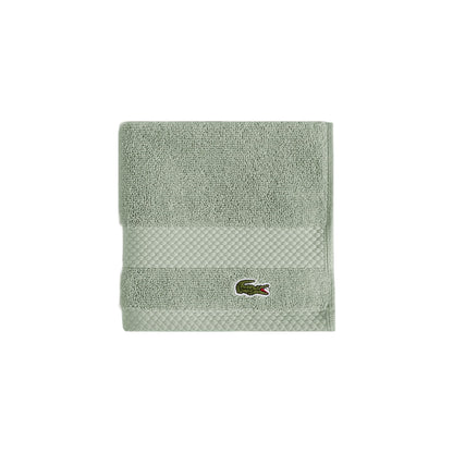 Lacoste Heritage 100% Supima Cotton Bath Towel 30" x 54", Aloe