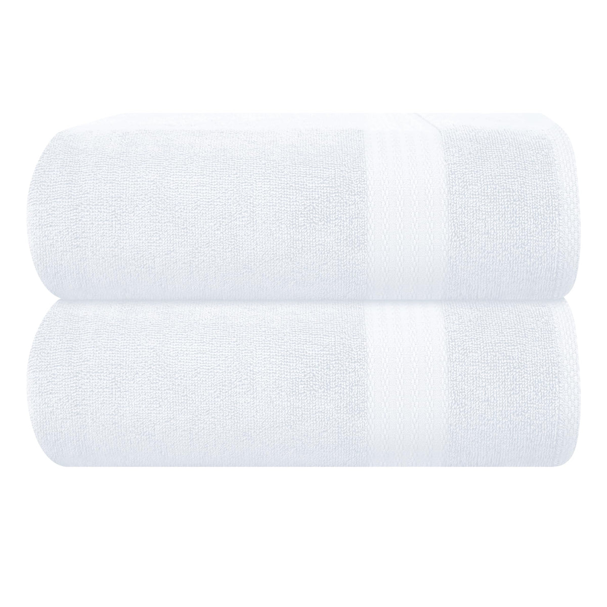 GLAMBURG Ultra Soft 8-Piece Towel Set - 100% Pure Ringspun Cotton, Contains 2 Oversized Bath Towels 27x54, 2 Hand Towels 16x28, 4 Wash Cloths 13x13 - Ideal for Everyday use, Hotel & Spa - Pink