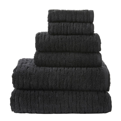 SKL Home CloudSoft Hand Towel Set, 2-Piece, 100% Cotton Luxury, Oatmeal