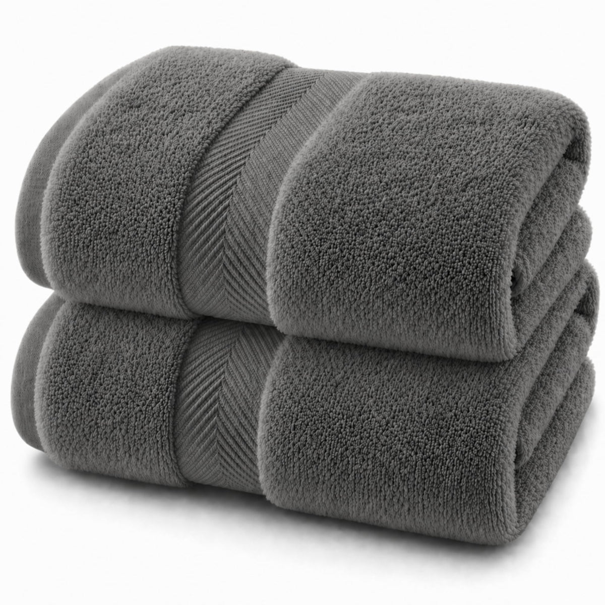 Viscose from Bamboo Bath Towels Set of 6 - Extra Plush 700 GSM Quick Dry Cotton Blend for Luxury Bathroom Comfort - Super Soft, Large, Absorbent - Mist