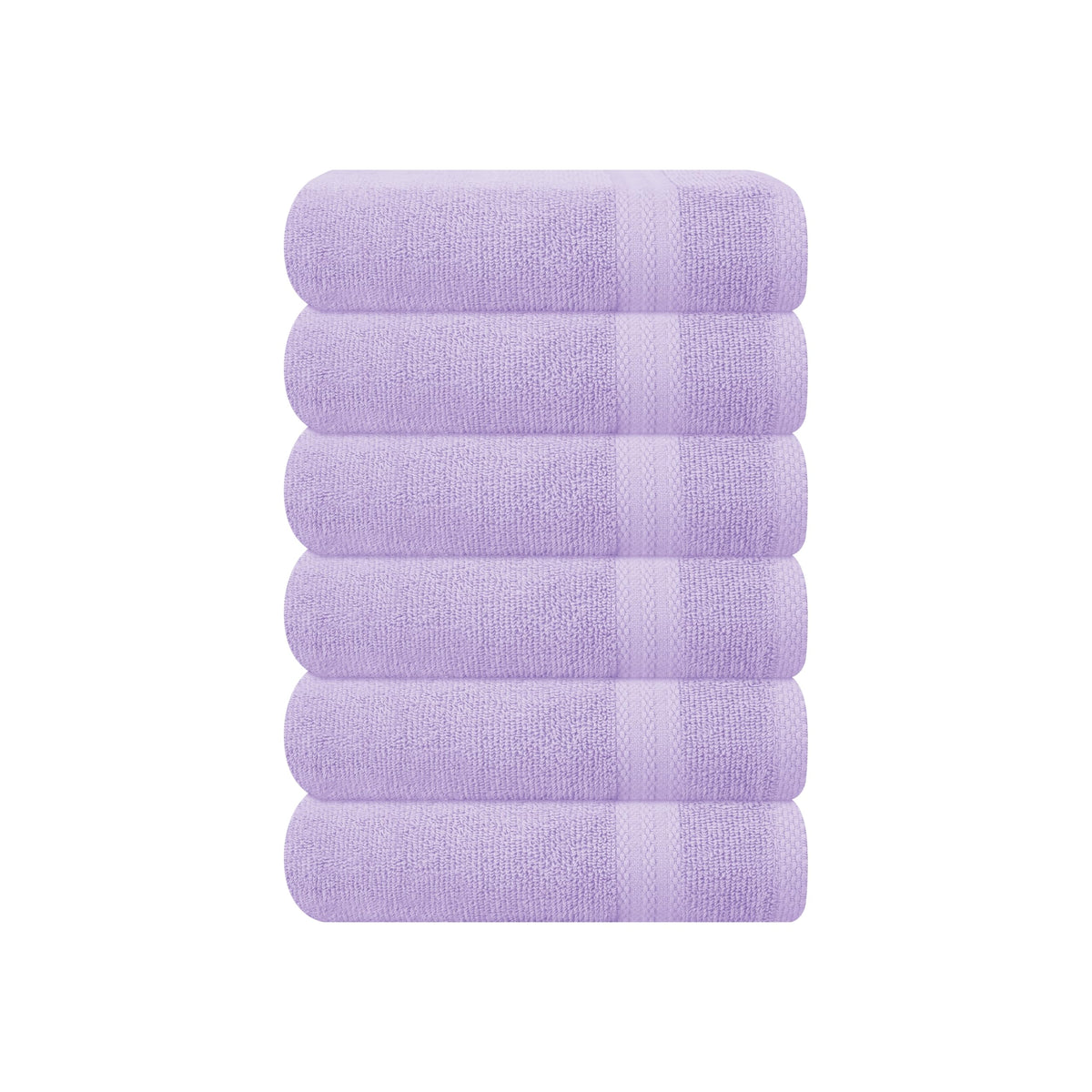 GLAMBURG Ultra Soft 8-Piece Towel Set - 100% Pure Ringspun Cotton, Contains 2 Oversized Bath Towels 27x54, 2 Hand Towels 16x28, 4 Wash Cloths 13x13 - Ideal for Everyday use, Hotel & Spa - Pink