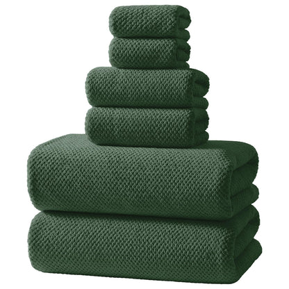 REDKISS 4 Pack Premium Bath Towels, Plush Coral Fleece Towels for Bathroom, Extra Large Bath Towels Set of 4 (35 x 70 in), Super Soft Highly Absorbent Shower Towels for Spa, Gym, Travel, Dark Gray