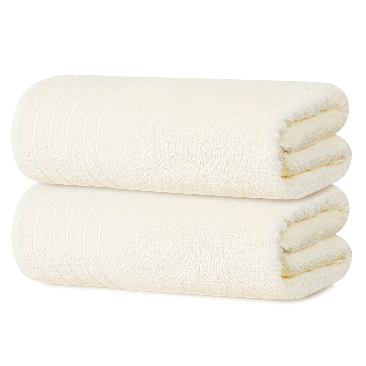 Tens Towels 2 Piece Extra Large Bath Sheets 35 x 70 Inches, Dark Grey
