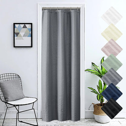 Aiyufeng Moga Sage Green Shower Curtain - 3D Embossed Textured Shower Curtains for Bathroom, Luxury Polyester Cloth Bath Curtain, 72Wx72H, Green