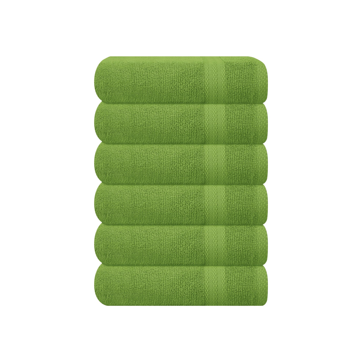 GLAMBURG Ultra Soft 8-Piece Towel Set - 100% Pure Ringspun Cotton, Contains 2 Oversized Bath Towels 27x54, 2 Hand Towels 16x28, 4 Wash Cloths 13x13 - Ideal for Everyday use, Hotel & Spa - Pink