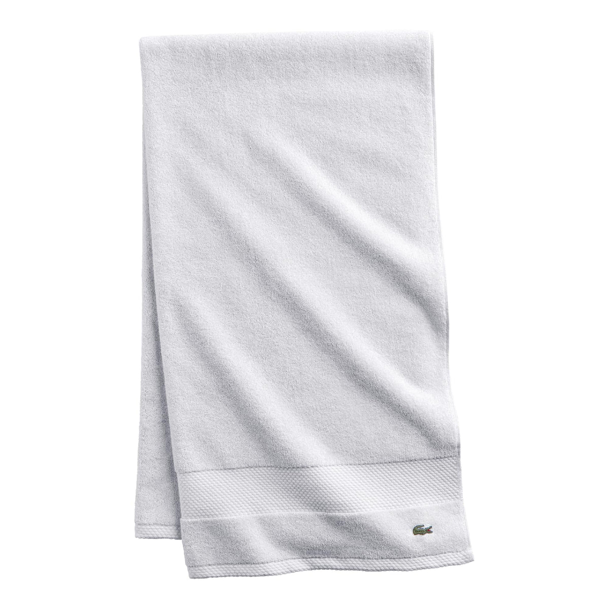 Lacoste Heritage 100% Supima Cotton Bath Towel 30" x 54", Aloe