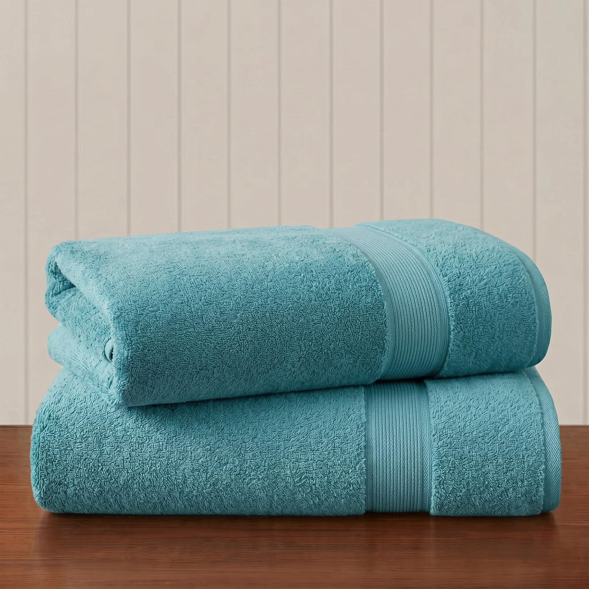 Madison Park 800GSM 100% Cotton Bathroom Bath Towel Set of 8, Natural