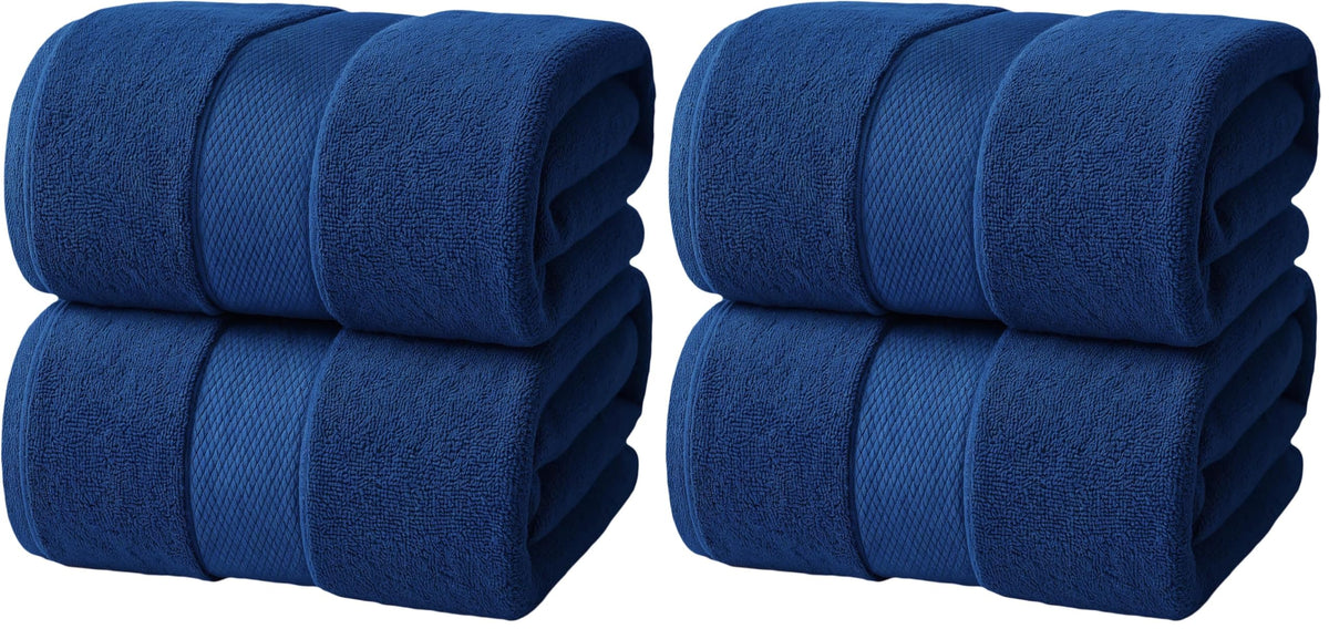 Infinitee Xclusives Bath Sheets Extra Large - 2 Pack - 600 GSM |35" x 70"|