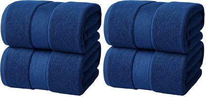 Infinitee Xclusives Bath Sheets Extra Large - 2 Pack - 600 GSM |35" x 70"|