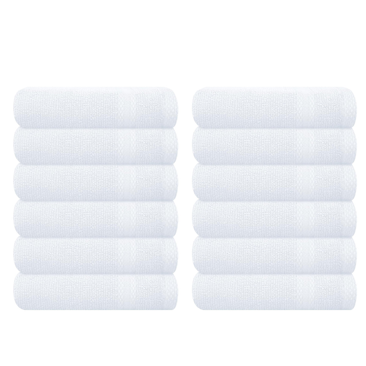 GLAMBURG Ultra Soft 8-Piece Towel Set - 100% Pure Ringspun Cotton, Contains 2 Oversized Bath Towels 27x54, 2 Hand Towels 16x28, 4 Wash Cloths 13x13 - Ideal for Everyday use, Hotel & Spa - Pink