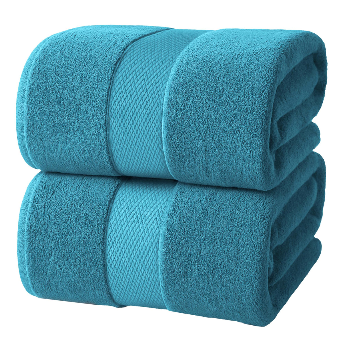 Infinitee Xclusives Bath Sheets Extra Large - 2 Pack - 600 GSM |35" x 70"|