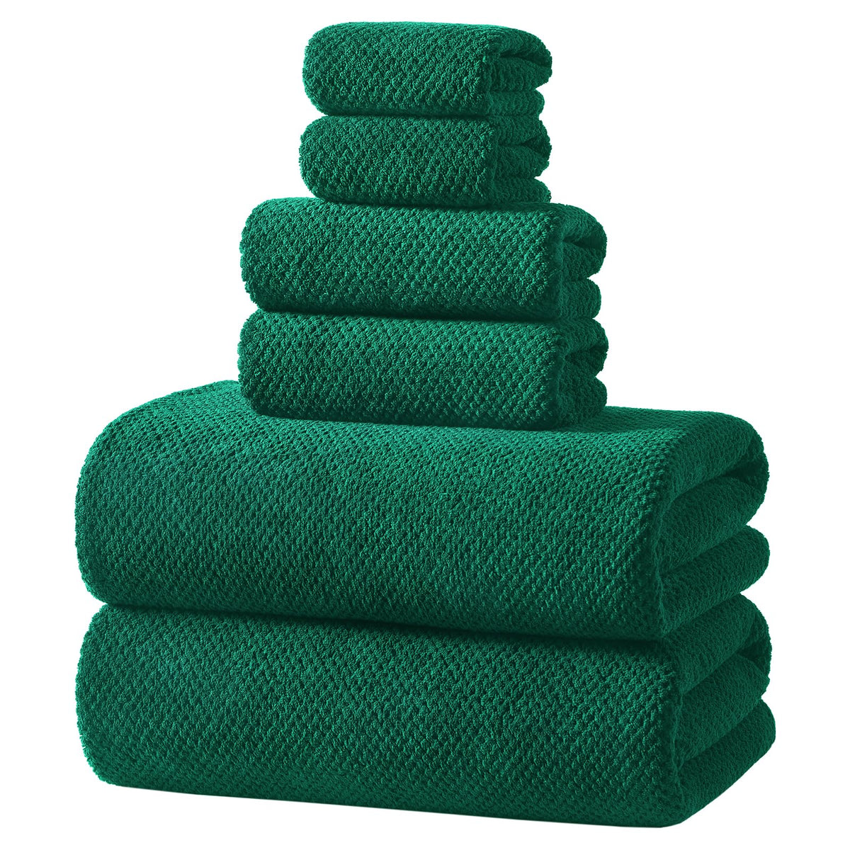 REDKISS 4 Pack Premium Bath Towels, Plush Coral Fleece Towels for Bathroom, Extra Large Bath Towels Set of 4 (35 x 70 in), Super Soft Highly Absorbent Shower Towels for Spa, Gym, Travel, Dark Gray