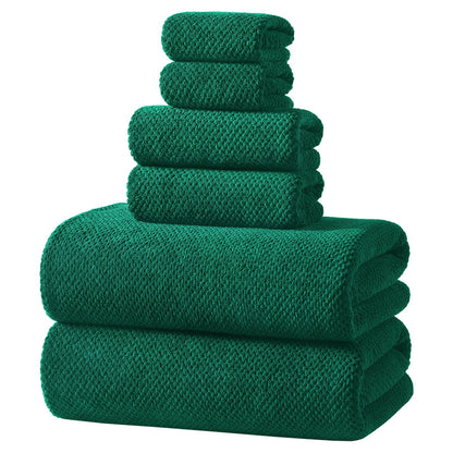 REDKISS 4 Pack Premium Bath Towels, Plush Coral Fleece Towels for Bathroom, Extra Large Bath Towels Set of 4 (35 x 70 in), Super Soft Highly Absorbent Shower Towels for Spa, Gym, Travel, Dark Gray