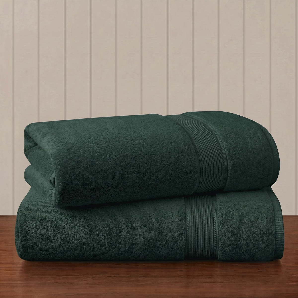 Madison Park 800GSM 100% Cotton Bathroom Bath Towel Set of 8, Natural