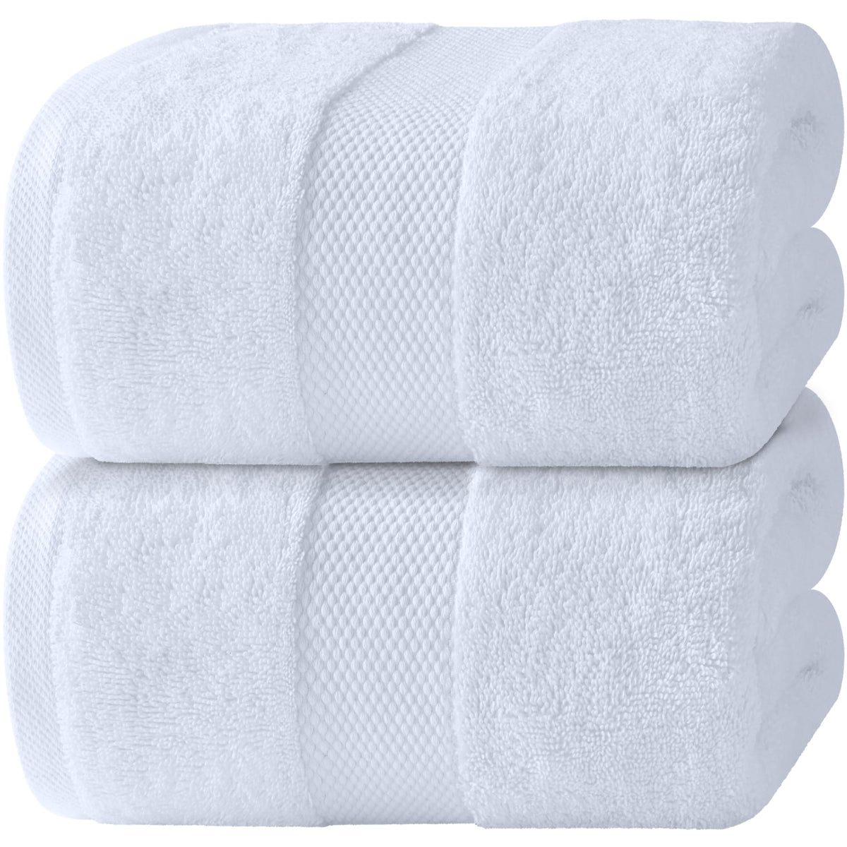 White Classic Luxury Soft Bath Sheet Towels - 650 GSM Cotton Luxury Bath Towels Extra Large 35x70 | Highly Absorbent and Quick Dry | Hotel Collection Extra Large Bath Towels Oversized, Taupe, 2 Pack
