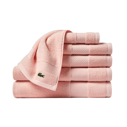 Lacoste Heritage 100% Supima Cotton Bath Towel 30" x 54", Aloe