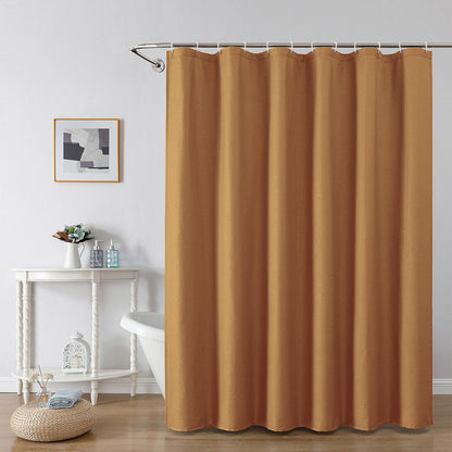 OWENIE Pink Shower Curtain for Bathroom 72x72 Inch, 3D Embossed Textured Waffle Fabric Shower Curtains, Soft Hotel Farmhouse Style, Water Repellent, Machine Washable, Pink, 72" W x 72" L
